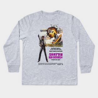 Shaft's Big Score! Kids Long Sleeve T-Shirt